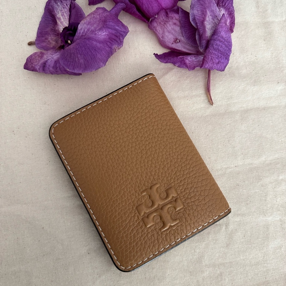 NWT! TORY BURCH Thea Bi Fold Color Wallet  tiramisu - Picture 7 of 7